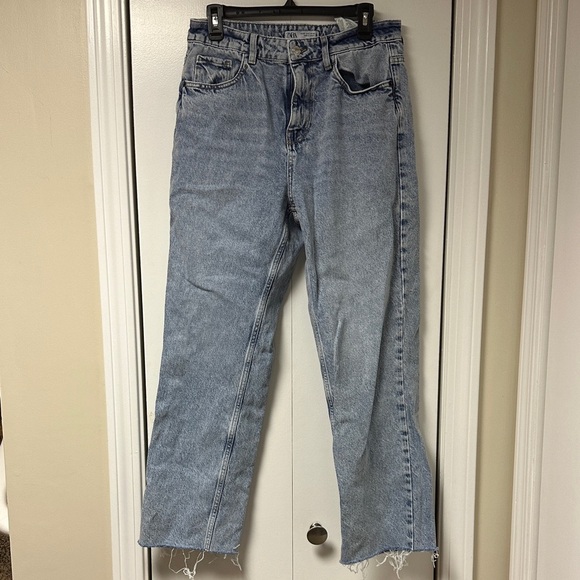Zara Denim - NWOT | Zara high rise Z1975 straight leg jeans, mid blue size 8
